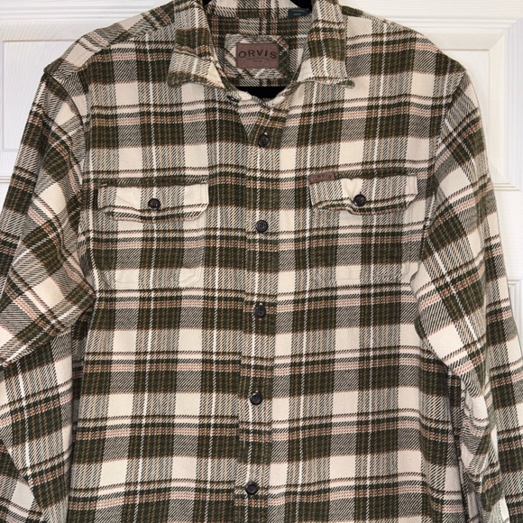Orvis Thick Plaid Shirt Jacket - Picture 4 of 14
